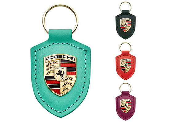 Porsche sale crest keychain